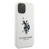 US Polo USHCP12MSLHRWH iPhone 12/12 Pro6,1 biały/white Silicone Collection